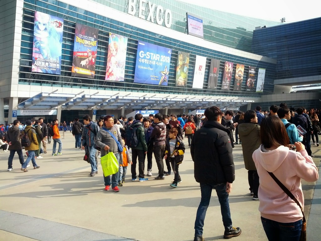 G-STAR 2013 행사장 입구